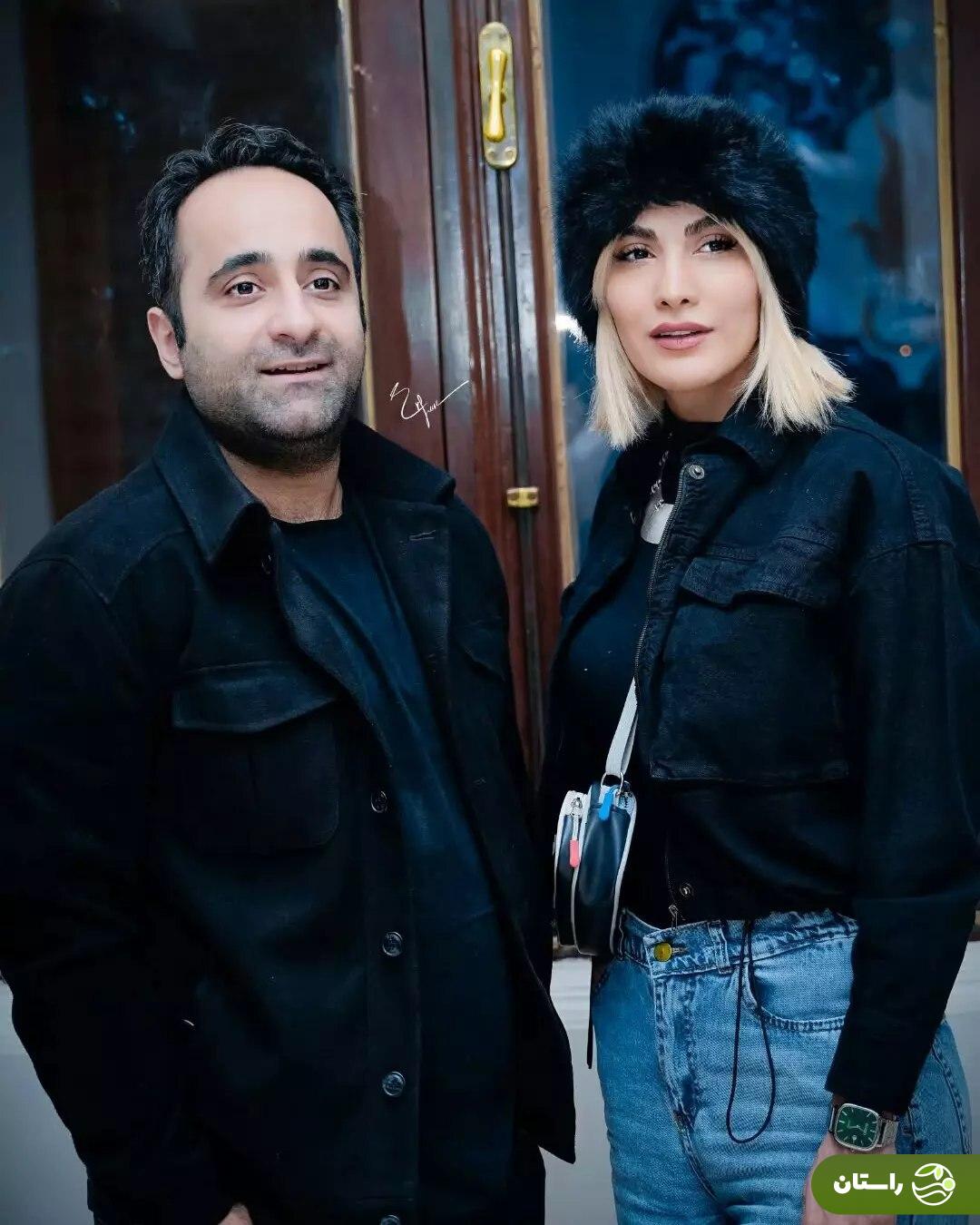 تصاویر عاشقانه ریحانه رضی، حوری سریال تاسیان و شوهرش کوروش شاهونه
