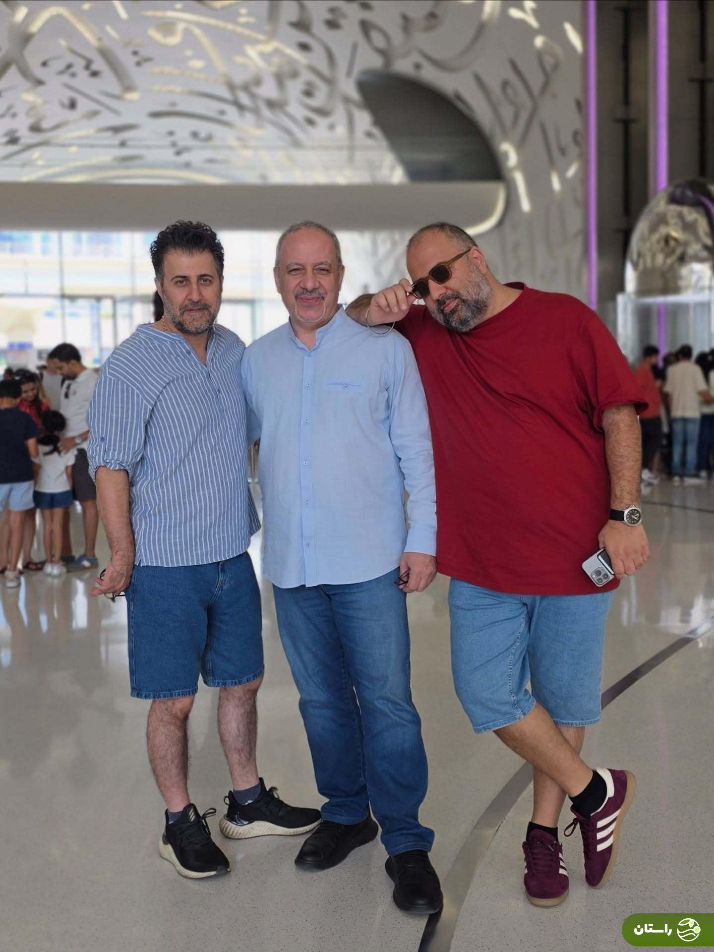 (عکس) «علی اوجی و هومن حاجیعبداللهی» با شلوارک در دبی (عکس) «علی اوجی و هومن حاجیعبداللهی» با شلوارک در دبی