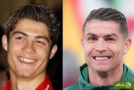 (عکس) تونل زمان: گذشته تا امروز کریستیانو رونالدو ؛ از جوجه اردک زشت تا فوتبالیست میلیاردر خوش‌تیپ و جذاب