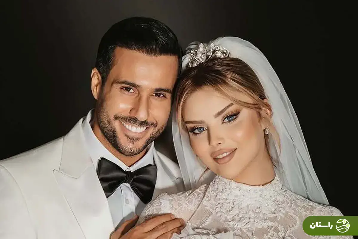 (عکس) آلبوم عروسی فرید کنزو و نازی گیلانی تازه عروس داماد اینستاگرام
