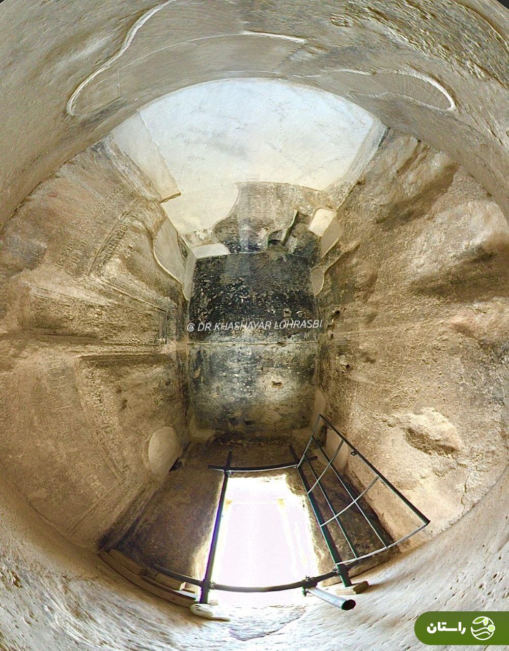 (عکس) درون آرامگاه کوروش چه شکلی است؟