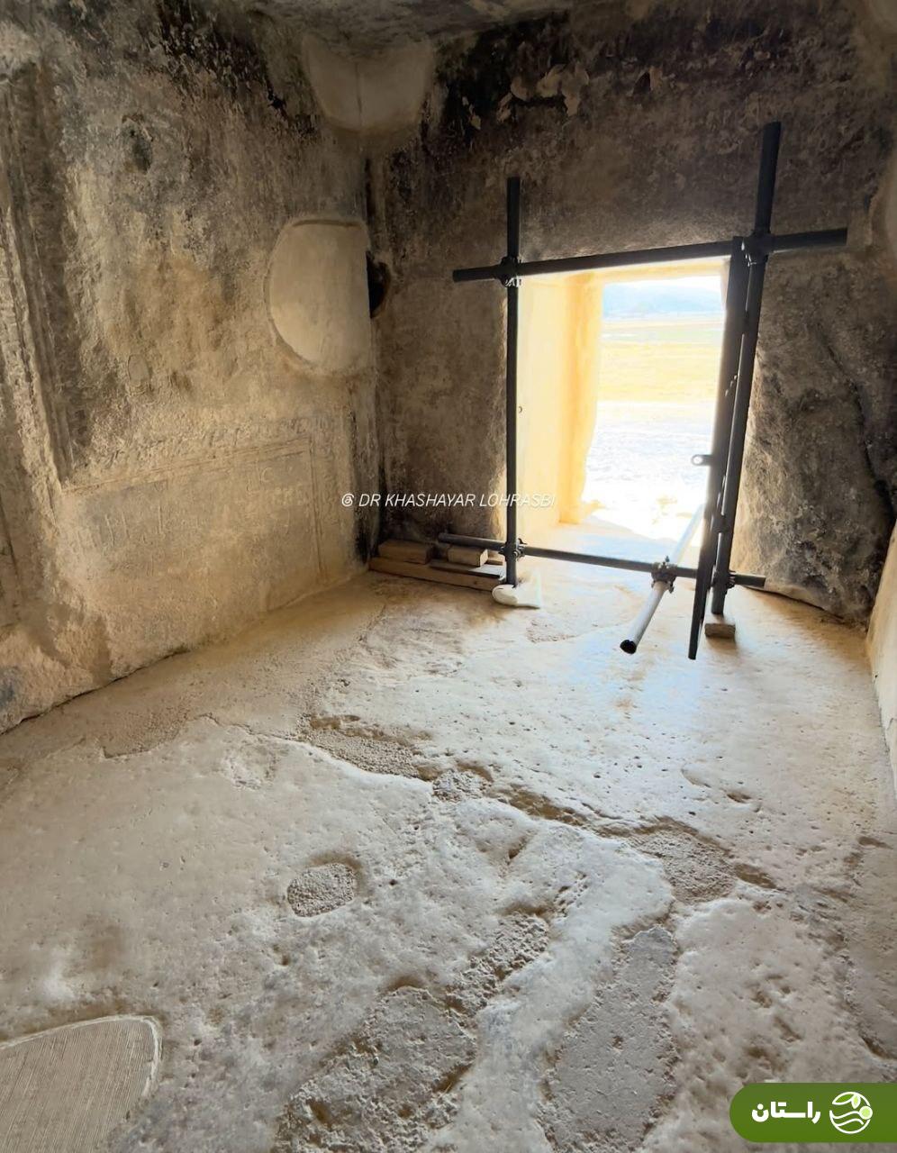 (عکس) درون آرامگاه کوروش چه شکلی است؟