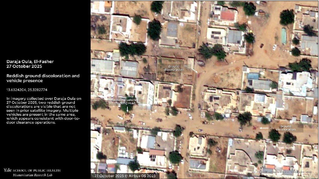 (عکس) جنگ داخلی سودان؛ مشاهده رد خون از تصاویر ماهواره‌ای