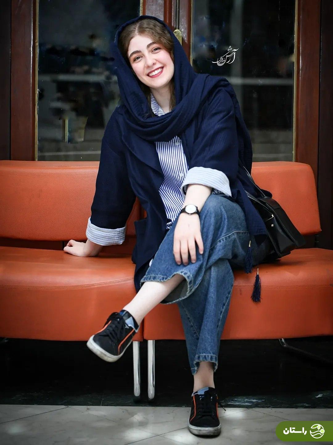 (عکس) استایل الیکا ناصری، بازیگر سریال مرداب در حاشیه جشنواره همام