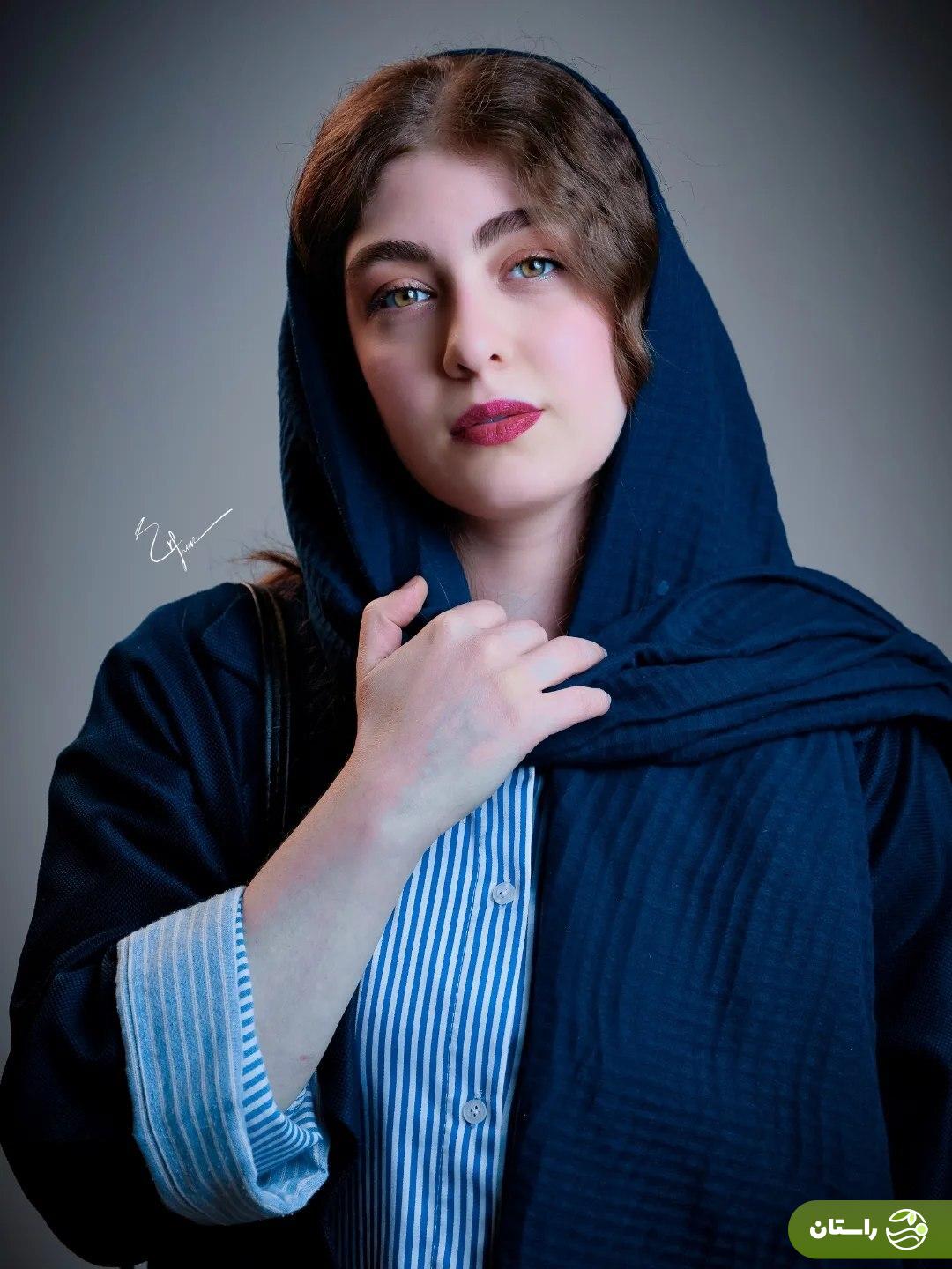 (عکس) استایل الیکا ناصری، بازیگر سریال مرداب در حاشیه جشنواره همام