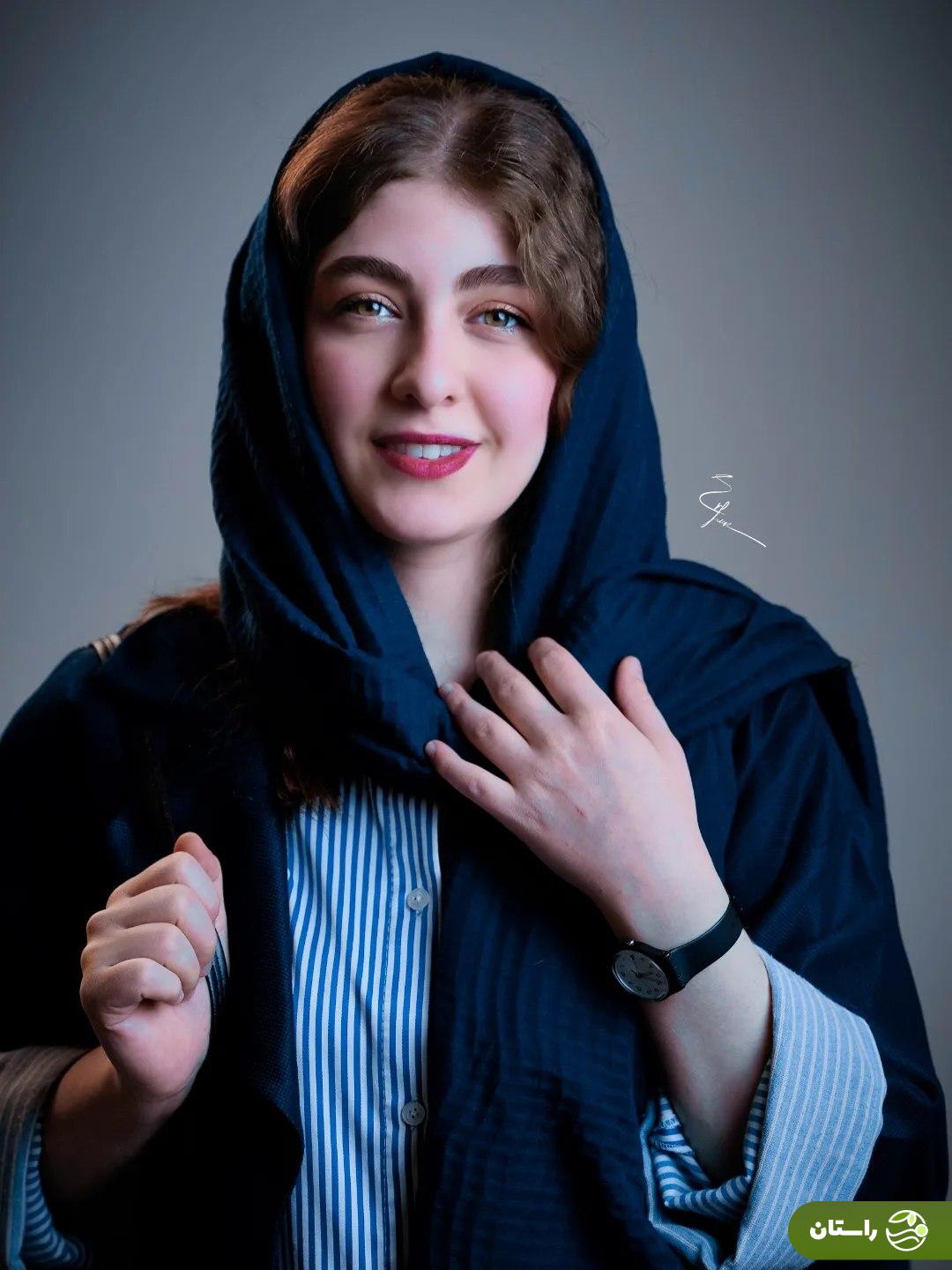 (عکس) استایل الیکا ناصری، بازیگر سریال مرداب در حاشیه جشنواره همام