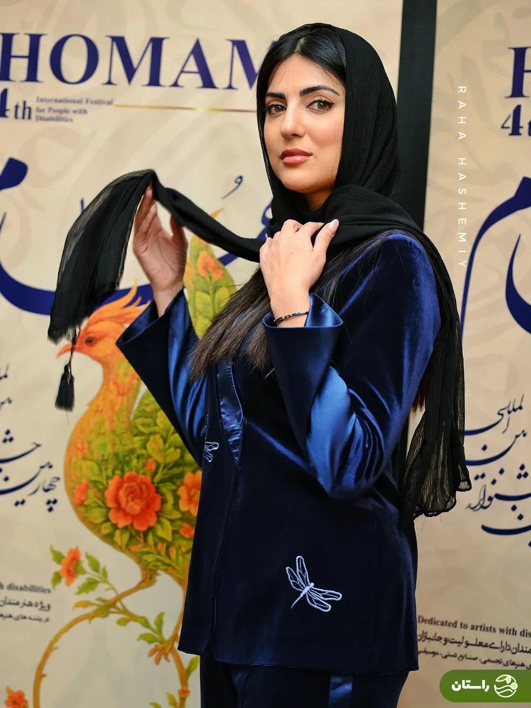 (عکس) «هلیا امامی» با استایل شیک و مخملی و رنگ سورمهای  در اختتامیه جشنواره همام (عکس) «هلیا امامی» با استایل شیک و مخملی و رنگ سورمهای  در اختتامیه جشنواره همام