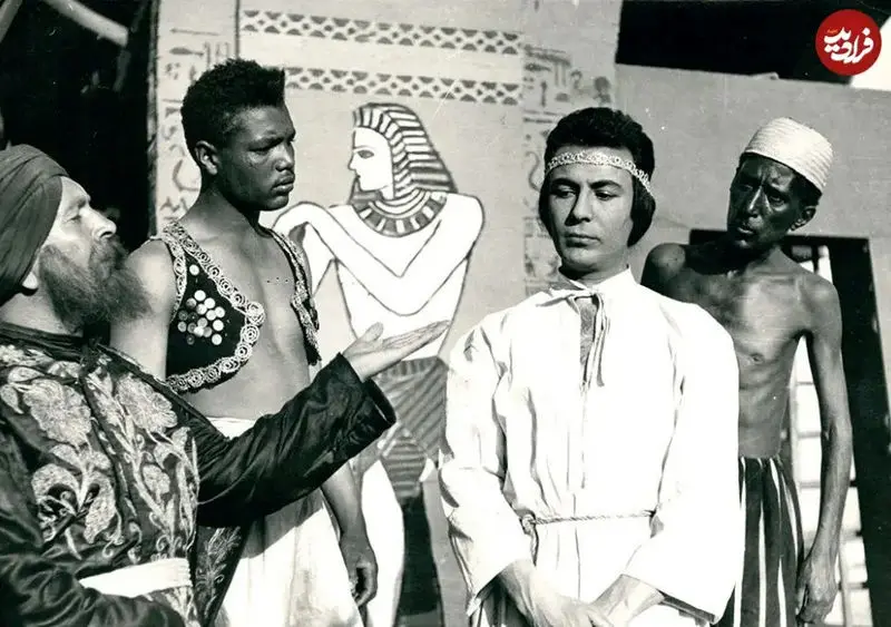 (عکس) چهره «یوسف» در اولین فیلم «یوسف و زلیخا» در ایران؛ سال ۱۳۳۵