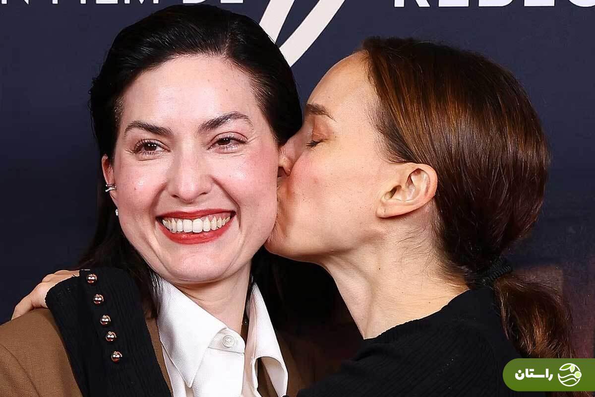 (تصاویر) ناتالی پورتمن در آغوش کارگردان محبوبش «ربکا زلوتوفسکی»