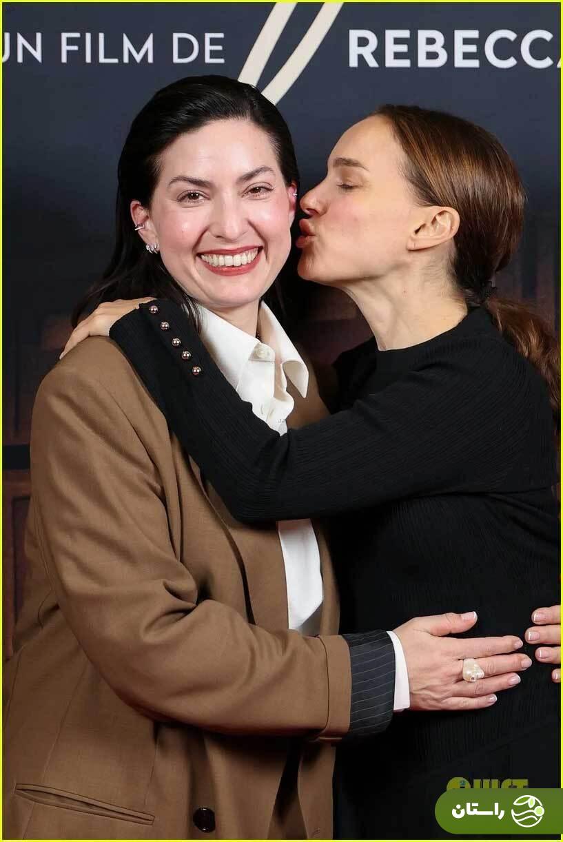 (تصاویر) ناتالی پورتمن در آغوش کارگردان محبوبش «ربکا زلوتوفسکی»