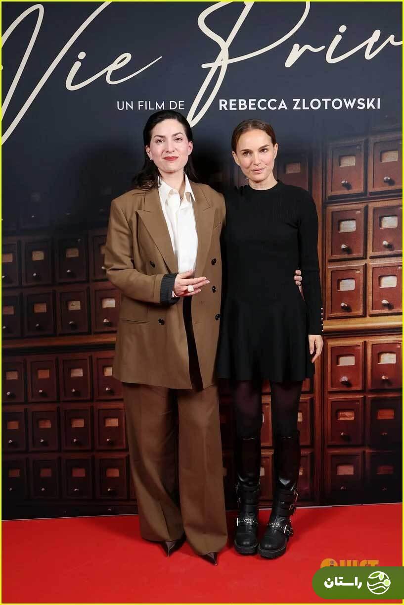 (تصاویر) ناتالی پورتمن در آغوش کارگردان محبوبش «ربکا زلوتوفسکی»