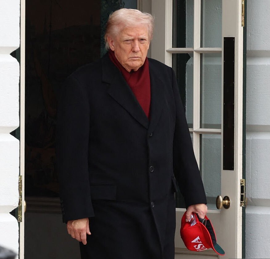 (تصاویر) زمستان برای دونالد ترامپ از راه رسید!