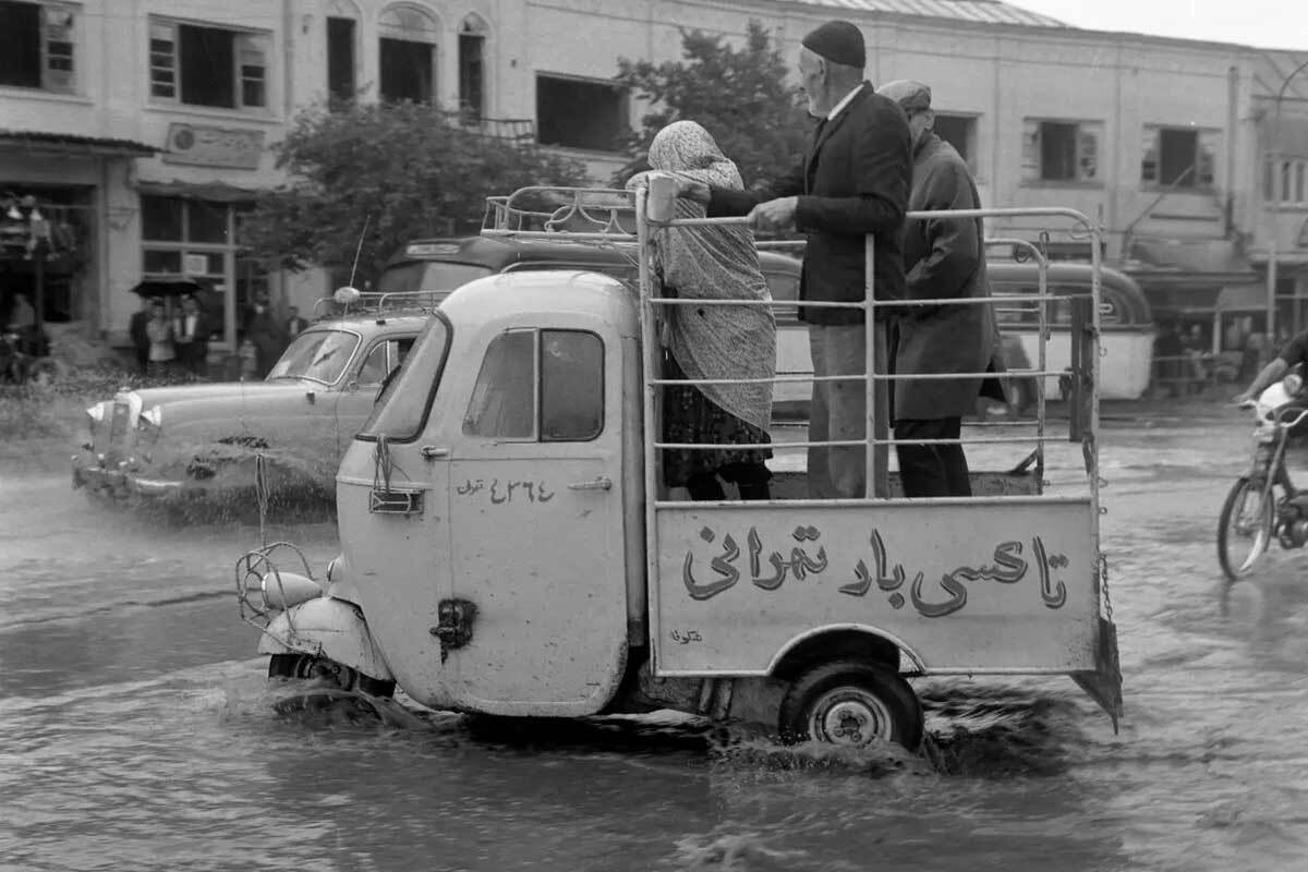 خاطرات یخبندان ایران در آذر ۱۳۵۴