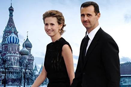 عکسی از بشار اسد و یک دختر جوان در میدان سرخ مسکو جنجال به پا کرد