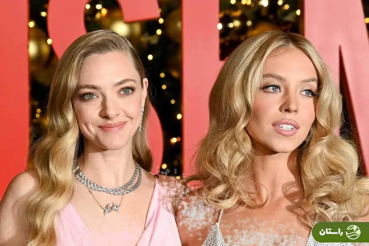 عکس‌های سیدنی سوئینی و آماندا سایفرد روی فرش قرمز فیلم «خدمتکار خانه»