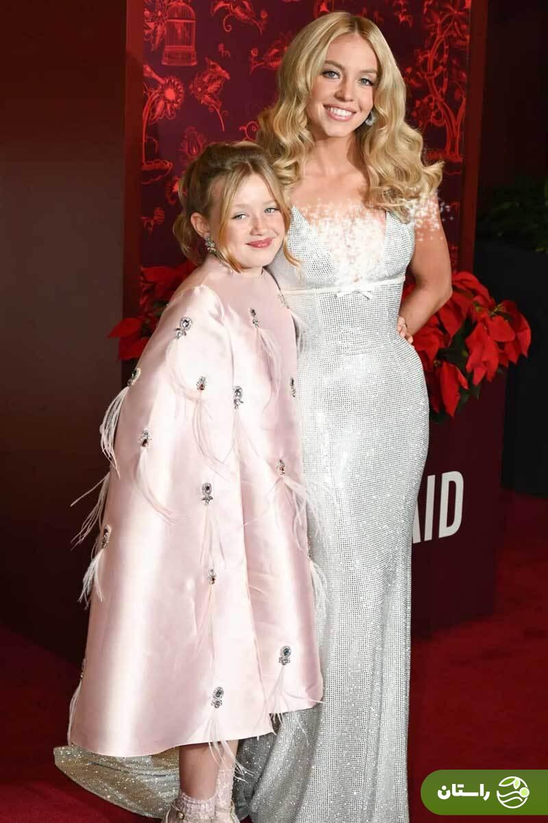 عکس‌های سیدنی سوئینی و آماندا سایفرد روی فرش قرمز فیلم «خدمتکار خانه»