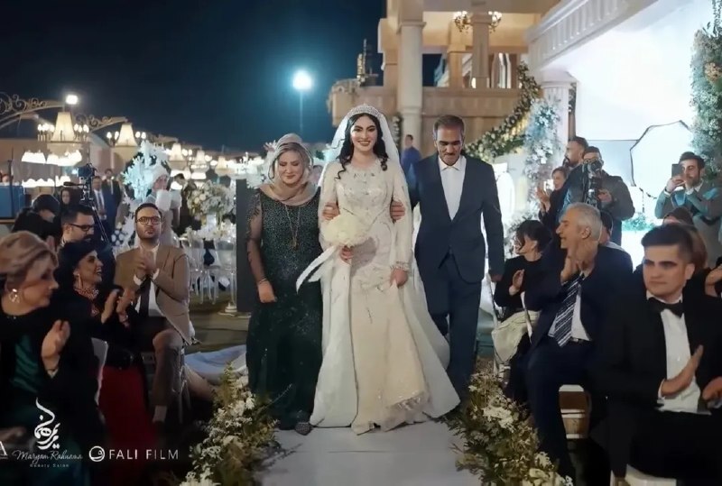 عکس‌های عروسی مریم مومن و سهیل قاصدی