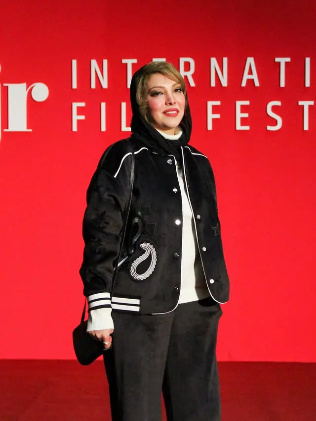 (عکس) استایل صدف اسپهبدی در جشنواره جهانی فیلم فجر