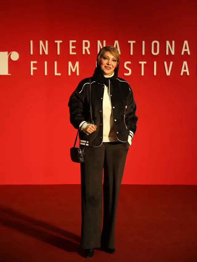 (عکس) استایل صدف اسپهبدی در جشنواره جهانی فیلم فجر