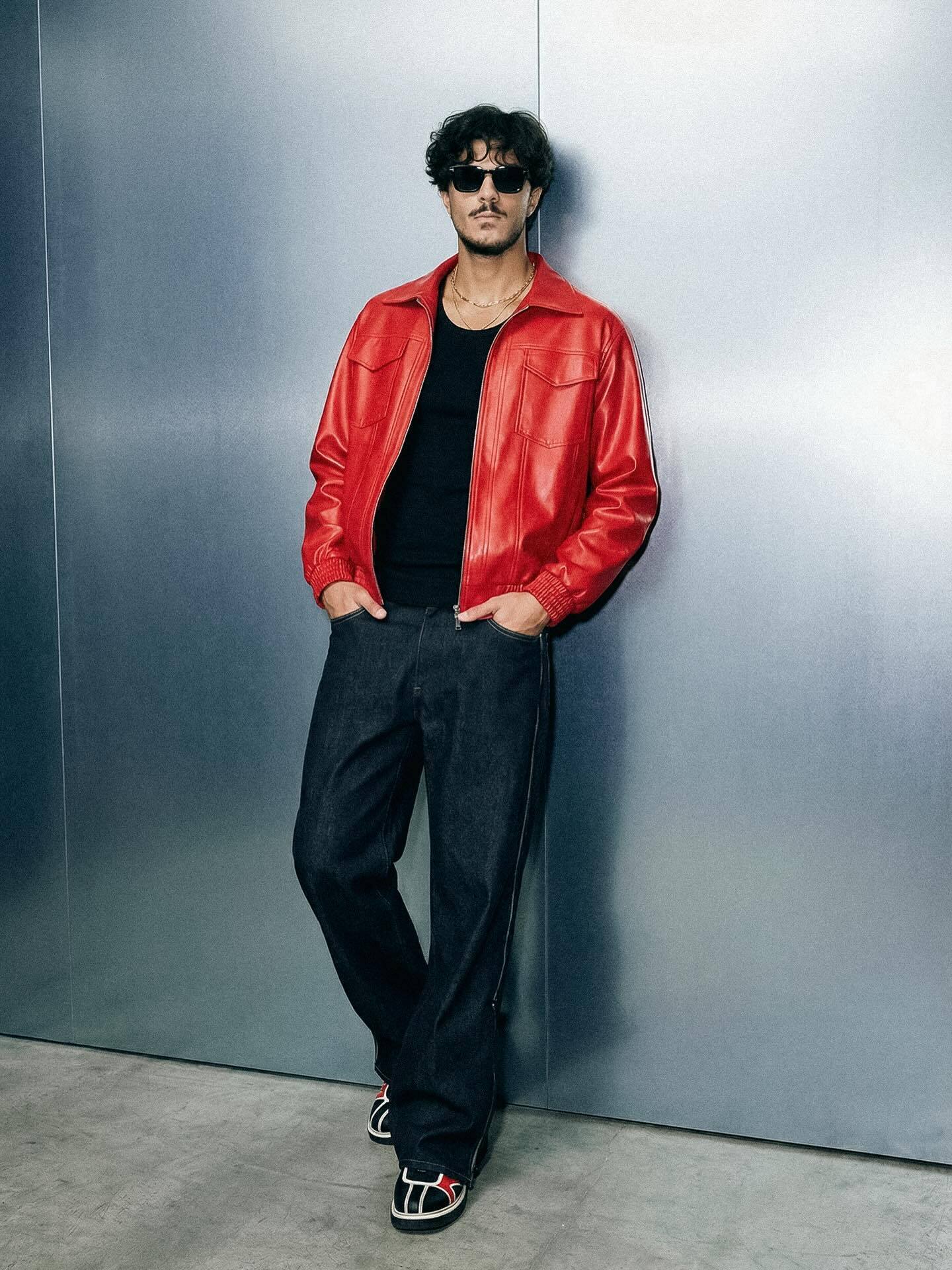 (تصاویر) ورود آیین پسر امیر جعفری و ریما رامین‌فر به دنیای مد؛ آیین جعفری شبیه مدل‌های ایتالیایی!