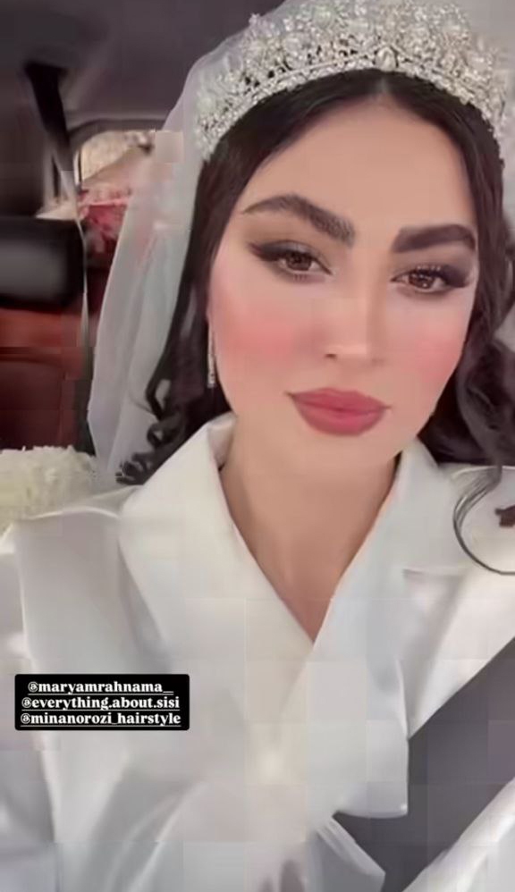 سلفی پربازدید مریم مومن عروس جدید سینمای ایران