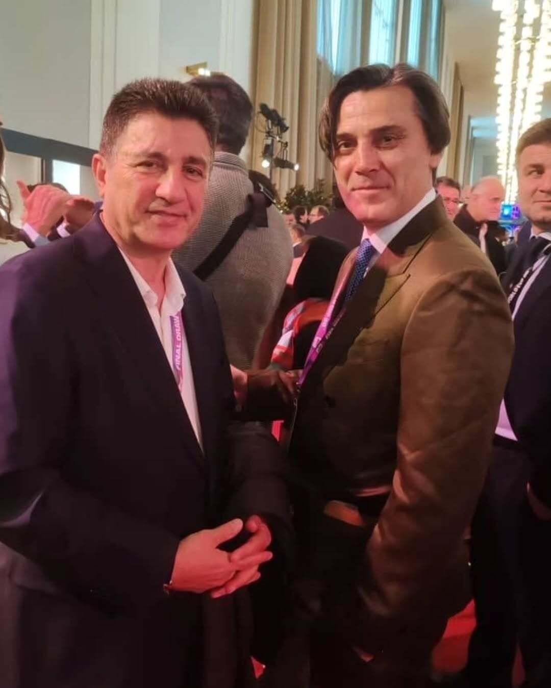 (عکس) اولین تصاویر امیر قلعه‌نویی در قرعه‌کشی جام جهانی