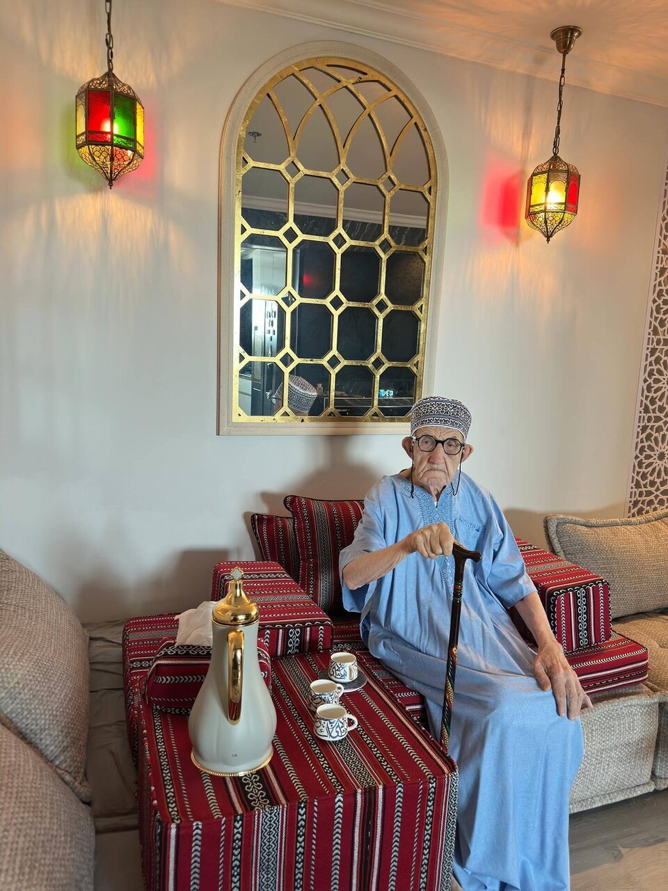 تصاویر | بازیگر سینما و تلویزیون با پوشش عربی در دبی خبرساز شد