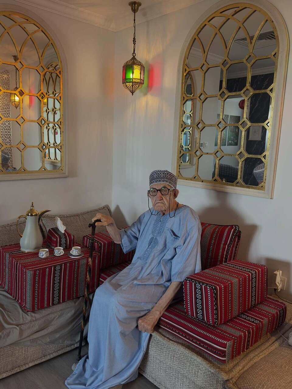 تصاویر | بازیگر سینما و تلویزیون با پوشش عربی در دبی خبرساز شد