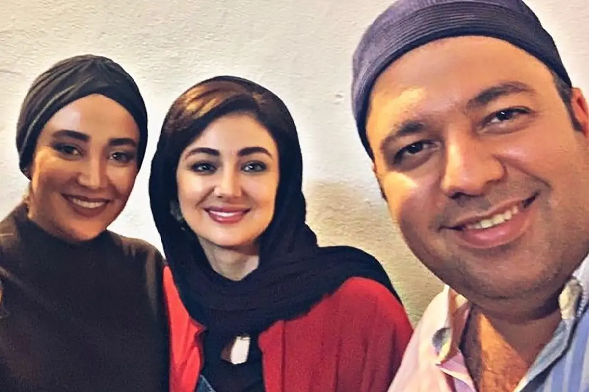 (عکس) تونل زمان؛ بهاره افشاری، هومن برق نورد، پژمان جمشیدی، ویدا جوان، بهرام افشاری و نرگس محمدی در پشت صحنه یک تئاتر؛ ۶ سال پیش