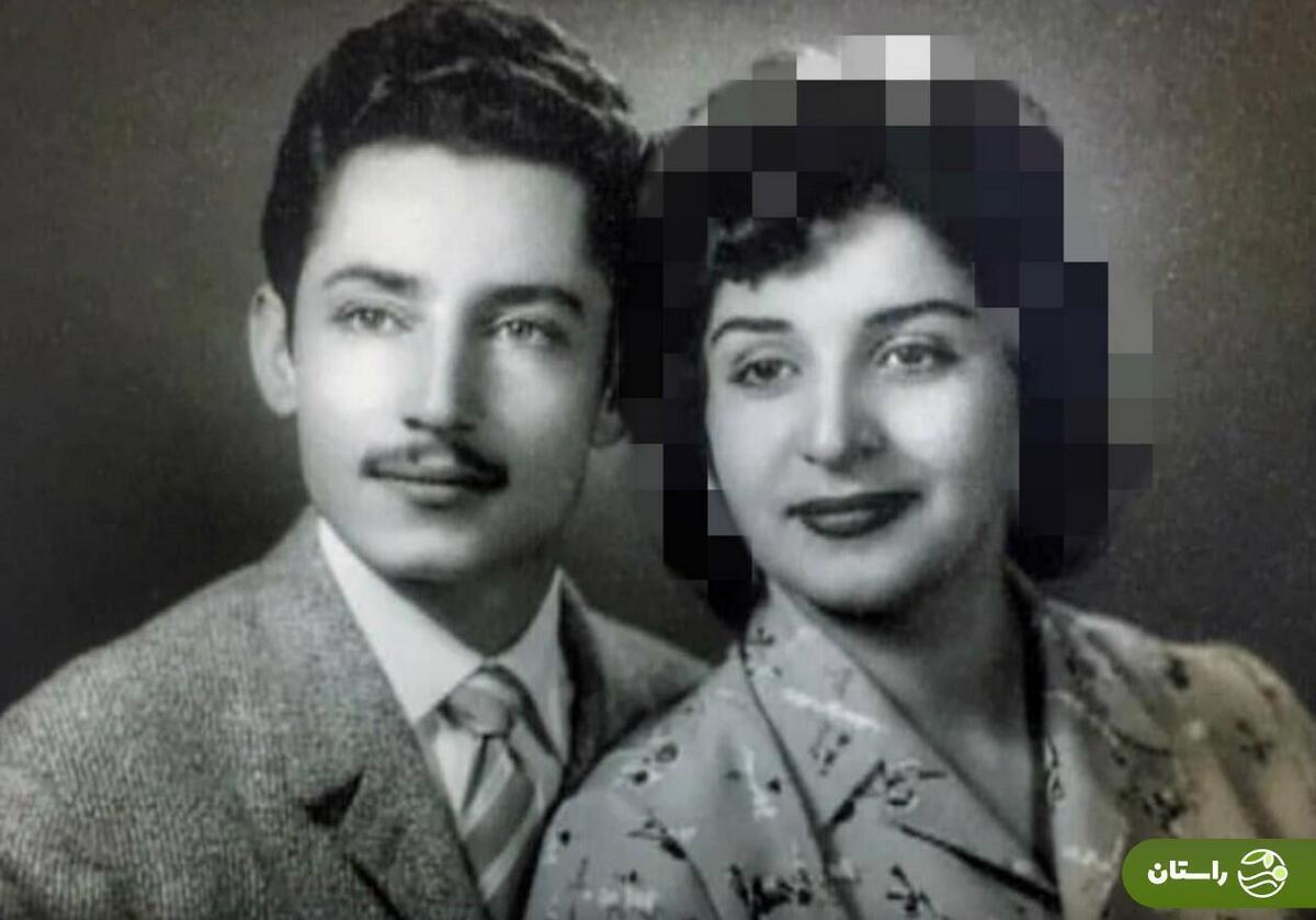 عکس | تونل زمان؛ جمشید مشایخی ۳۸ ساله کنار مرتضی احمدی ۴۸ ساله؛ سال ۱۳۵۱