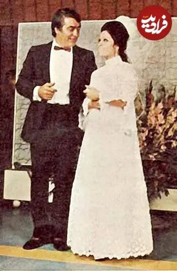 عکس عاشقانه فردین و همسرش در سالگرد ازدواج‌شان