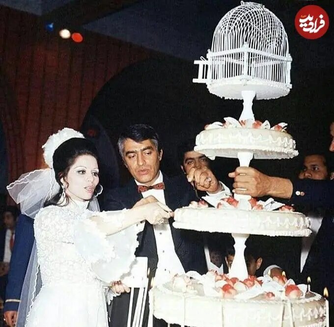 عکس عاشقانه فردین و همسرش در سالگرد ازدواج‌شان