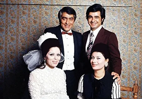 عکس عاشقانه فردین و همسرش در سالگرد ازدواج‌شان