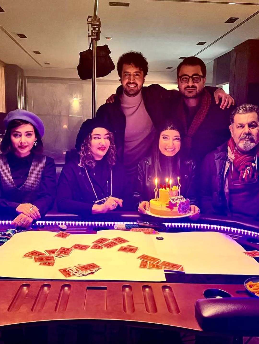 (تصاویر) جشن تولد ۴۱ سالگی سمیرا حسن‌پور با حضور هانیه توسلی، مهرداد صدیقیان و دیبا زاهدی