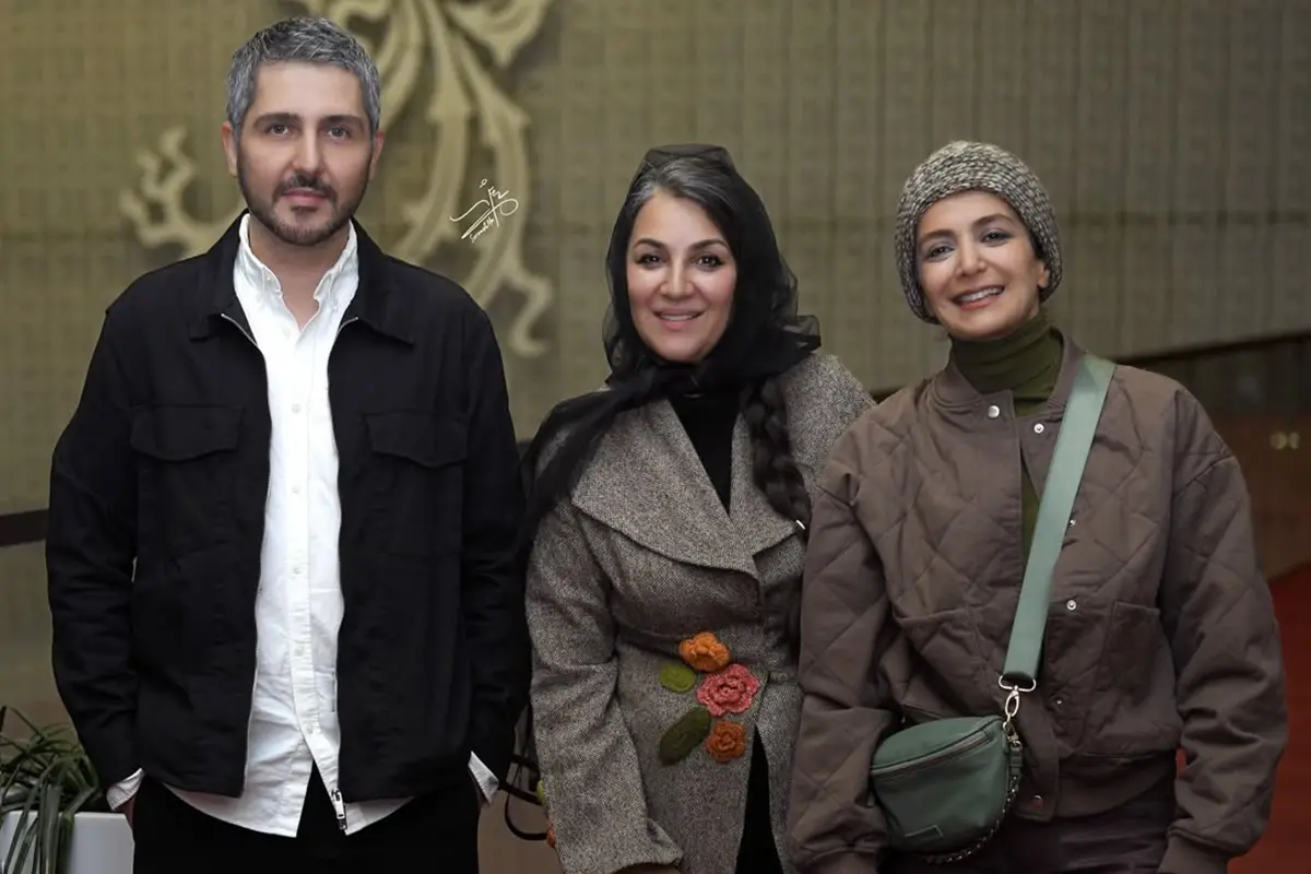 (عکس) ستاره اسکندری، الهام کردا و محمدرضا غفاری در اکران خصوصی «حصار‌های لاله زار»