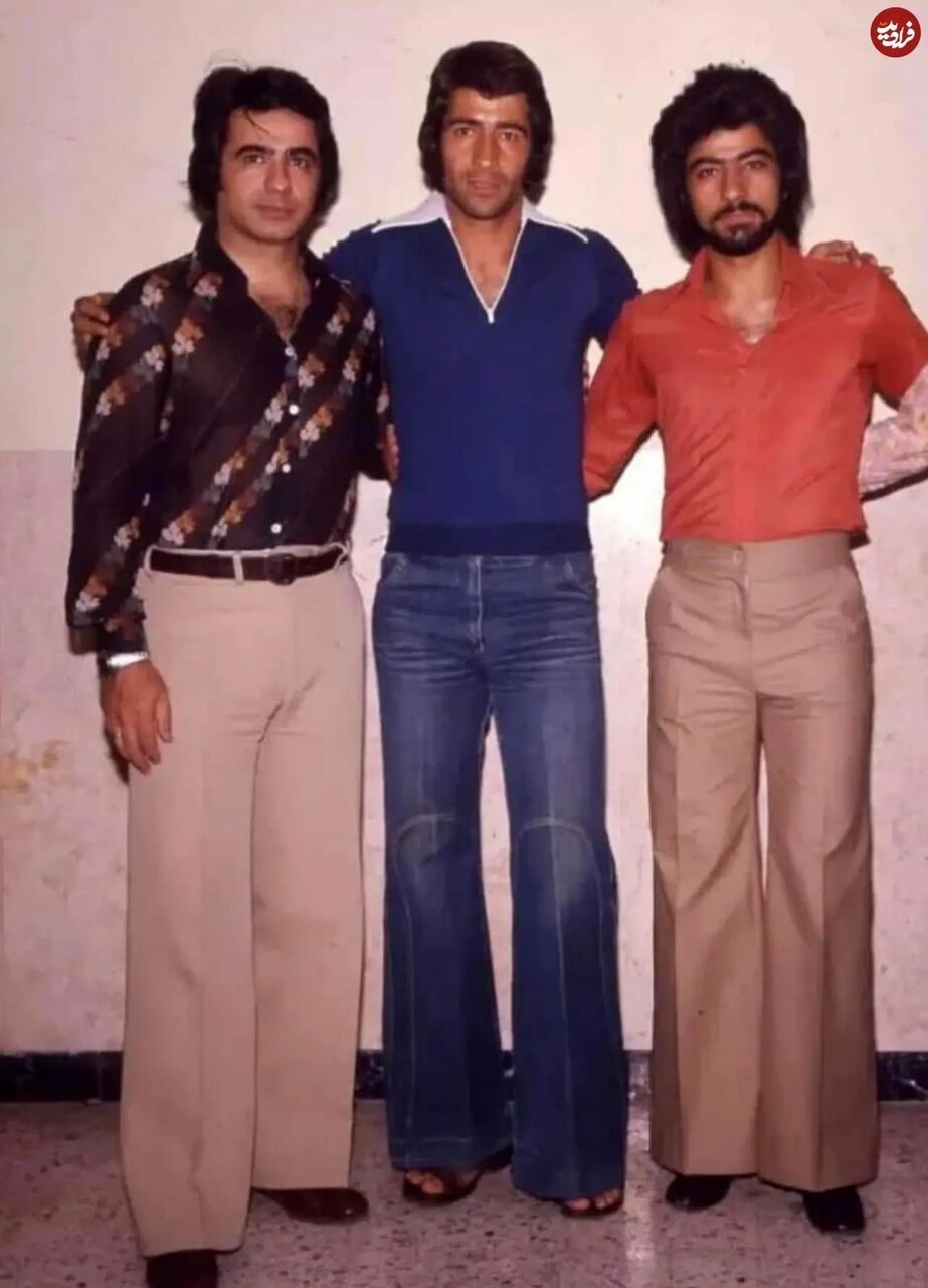 (عکس) تونل زمان؛ ژست دوستانه عارف، ستار و ناصر حجازی در دهه ۵۰