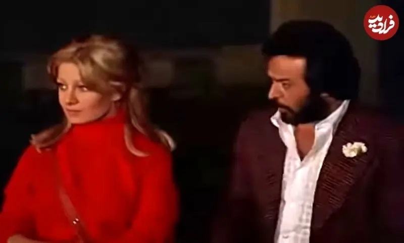 «امل سایین» بازیگر ترکیه‌ای در کنار «ایرج قادری»؛ سال ۵۶