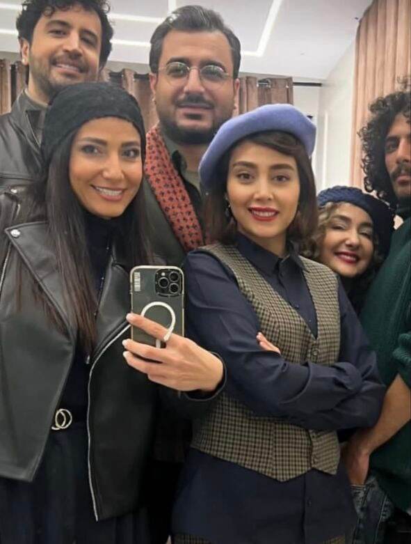 دورهمی سمیرا حسن‌پور با مهرداد صدیقیان و سه بازیگر جذاب سینمای ایران