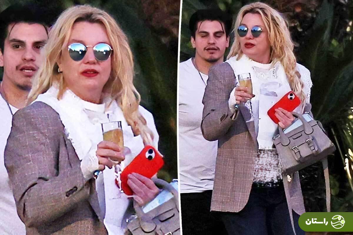 بریتنی اسپیرز با شال توری سفید و عکس‌های جدیدش باز هم همه را نگران کرد