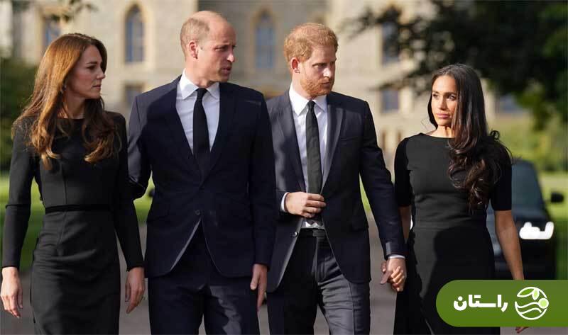 دشمنی دو برادر: چه شد که پرنس ویلیام و هری رابطه‌شان از هم پاشید؟/ همیشه پای یک زن در میان است!