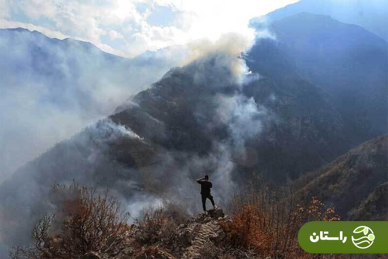 روستای الیت چالوس که جنگل‌های هیرکانی‌اش این روزها در آتش می‌سوزد کجاست؟