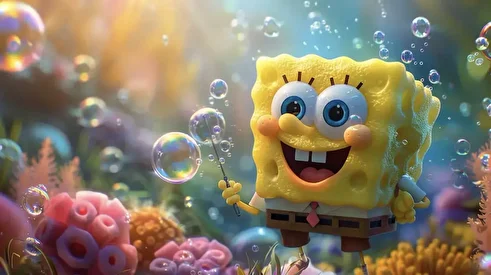 (عکس) صداوسیما کارتون باب‌اسفنجی را هم سانسور کرد!