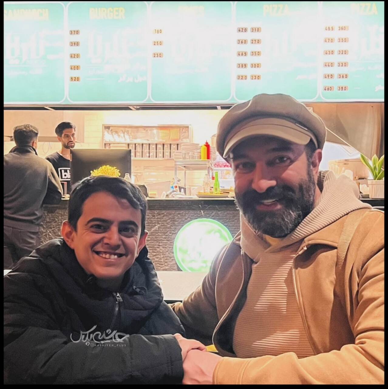 دیدار صمیمی مجید صالحی و مجری برنامه کودک دیدار صمیمی مجید صالحی و مجری برنامه کودک