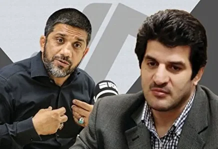 (ویدئو) تشویق یکصدای رسول خادم توسط تماشاچیان بعد از اعلام نام دبیر!