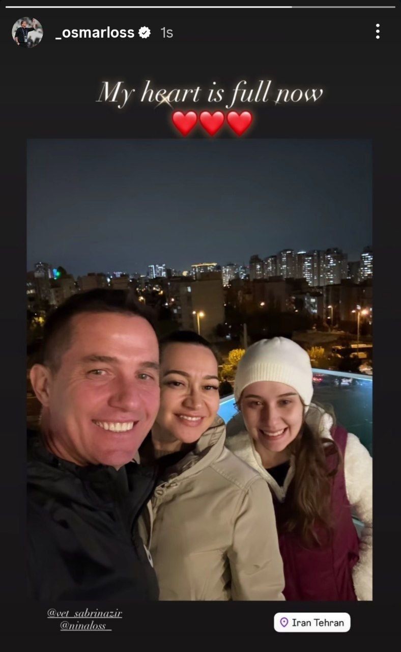 (عکس) همسر و دختر اوسمار ویهرا به تهران آمدند (عکس) همسر و دختر اوسمار ویهرا به تهران آمدند