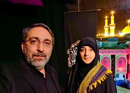 ستاره سادات قطبی با یک تیپ مجلسی خودنمایی کرد