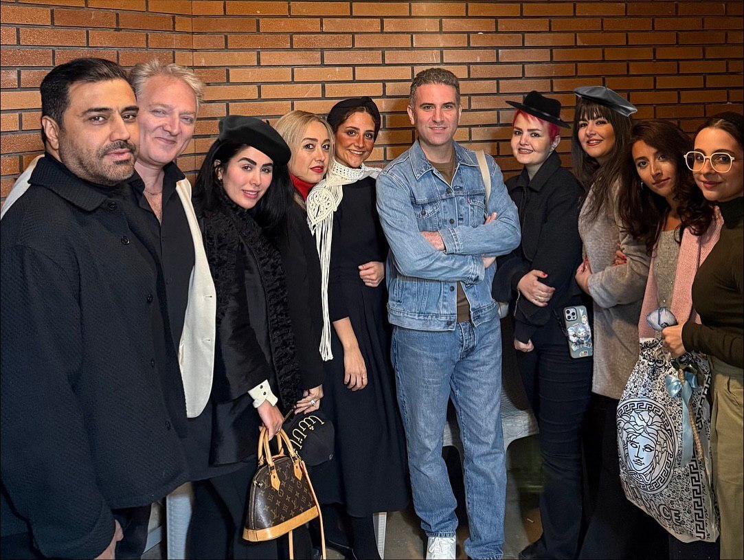 (عکس) هوتن شکیبا و سیامک انصاری در پشت صحنه الیور توئیست