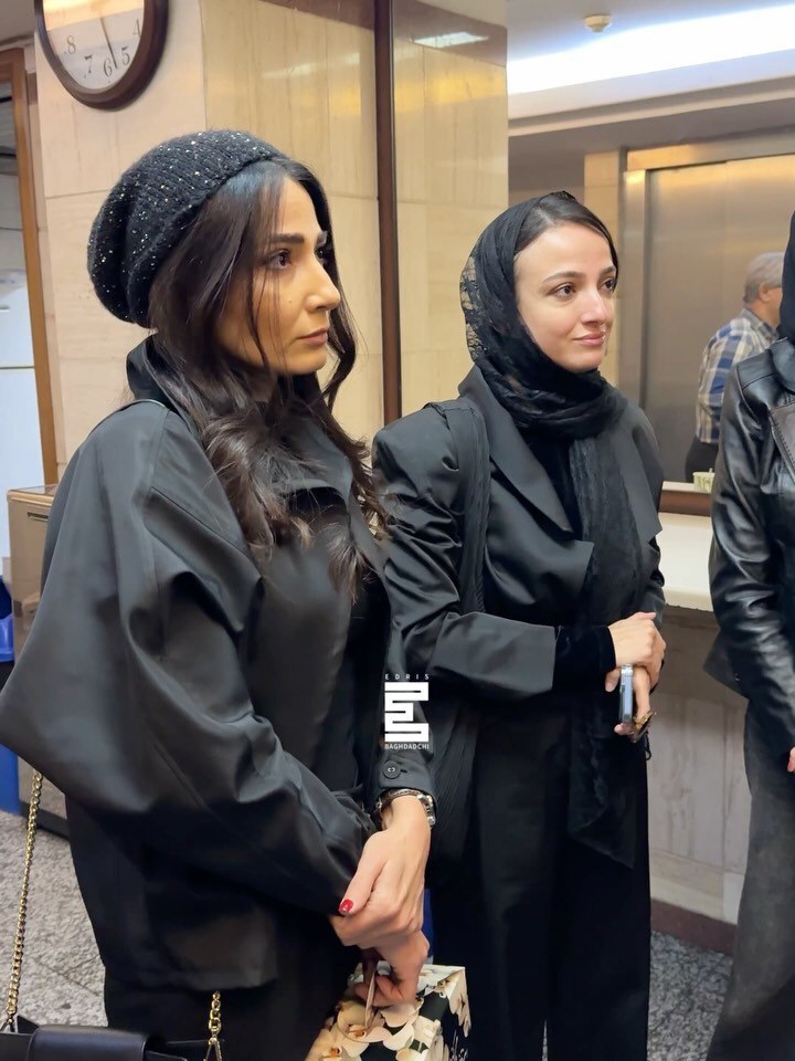 (تصاویر) بازیگران سینما در مراسم ختم پدر مهراداد صدیقیان؛ هادی حجازی‌فر، سمیرا حسن‌پور، امیرجدیدی، الناز حبیبی و...