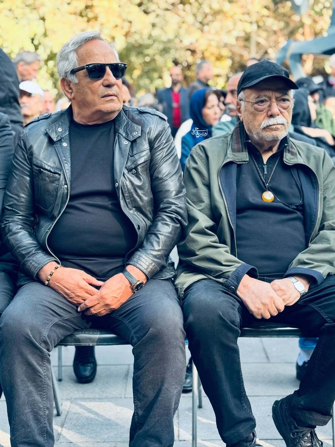 (تصاویر) حضور هنرمندان در مراسم تشییع هادی مرزبان