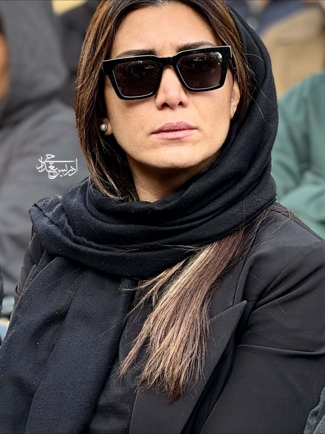 (تصاویر) حضور هنرمندان در مراسم تشییع هادی مرزبان